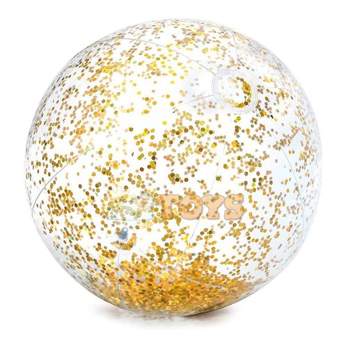 INTEX Beach ball with glitter 51cm 58070 glitter beach ball gold