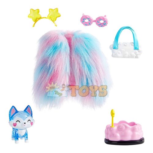 Barbie Little Favorite Extravagant Clothing Set with Fur Vest HDJ40