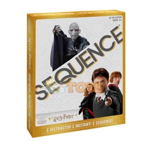 Board game Sequence Harry Potter Romanian language Goliath 6038