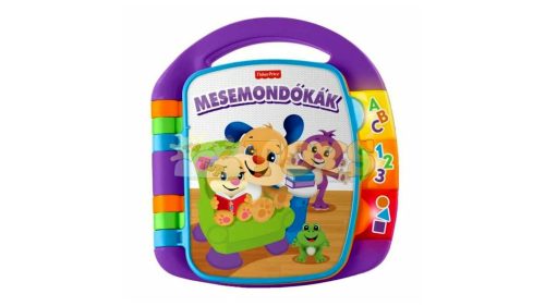 Fisher-Price Musical Storybook in Hungarian CJW49 purple