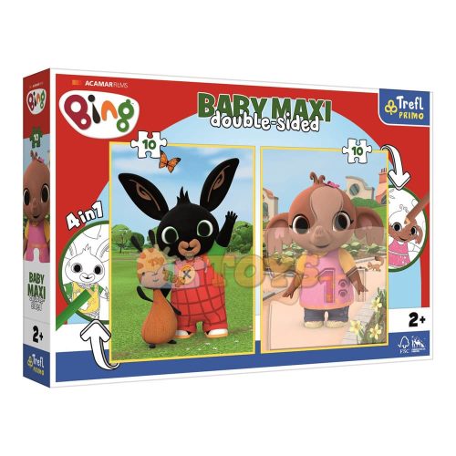 Trefl Puzzle 2x10 pieces Bing Baby Maxi 43002