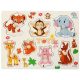 Recessed wooden puzzle Wild animals A-3031 - 7 pieces