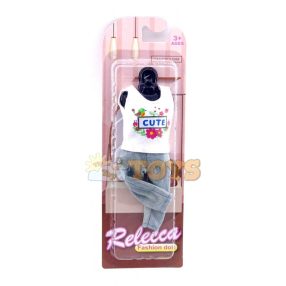 Barbie and Steffi Love Fashion Cute Flower Doll Clothes Set