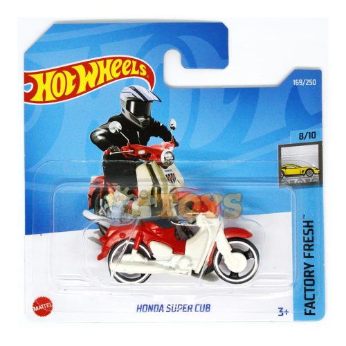 Hot Wheels Factory Fresh Honda Super Cub HCX21 Motorcycle