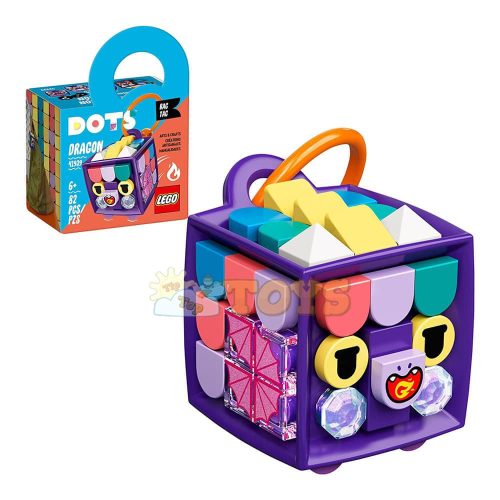 LEGO® DOTS Dragon Backpack Keychain 41939 - 82 pieces