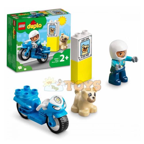 LEGO® DUPLO Police Motorcycle 10967 - 40 pieces