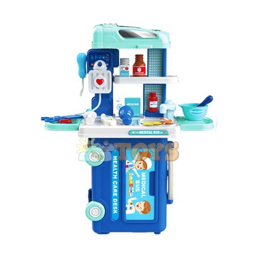 TipTopTOYS 3 in 1 Multifunctional Bus Medical Set with Accessories