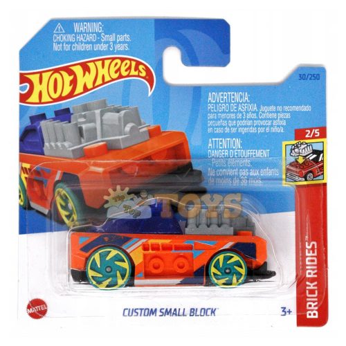 Hot Wheels Mașinuță metalică Custom Small Block HKH16 Mattel