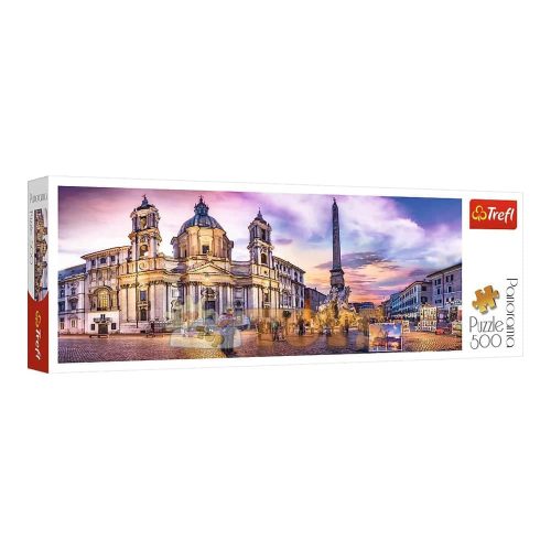 Trefl Puzzle Panorama Piazza Navona Rome 500 pieces - 29501