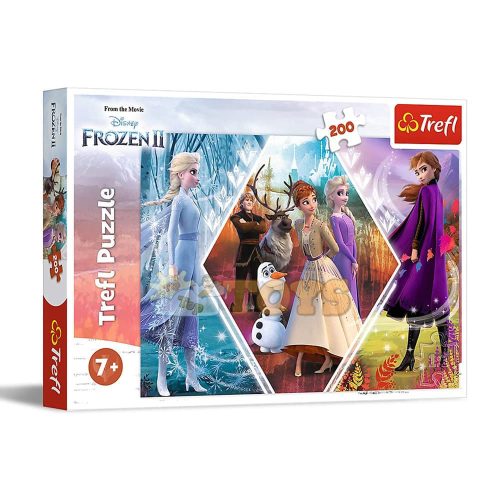 Trefl Puzzle Frozen 2 Sisters in the frozen land 200 pieces - 13249