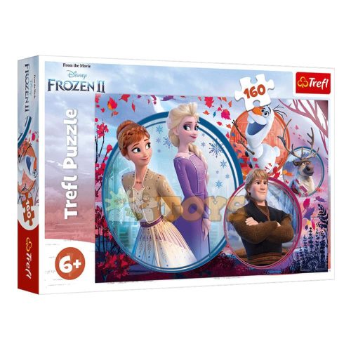 Trefl Puzzle Frozen 2 Sisters' Adventure 160 pieces - 15374
