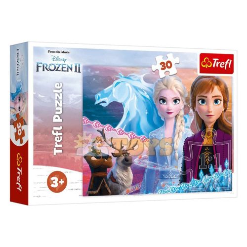 Trefl Puzzle Frozen 2 Brave sisters 30 pieces - 18253