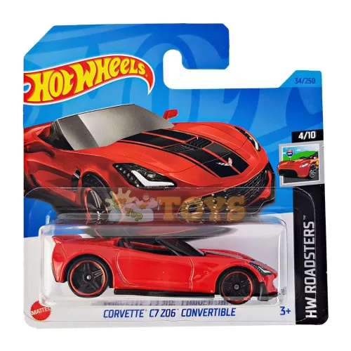 Hot Wheels Corvette C7 Z06 Convertible HKH41 Diecast Car
