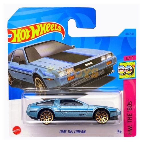 Hot Wheels Diecast DMC Delorean HKG84 HW: The 80s