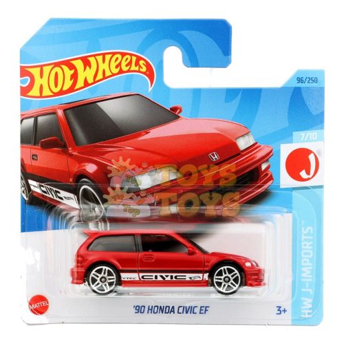 Hot Wheels Diecast 90 Honda Civic EF HKJ16 Mattel