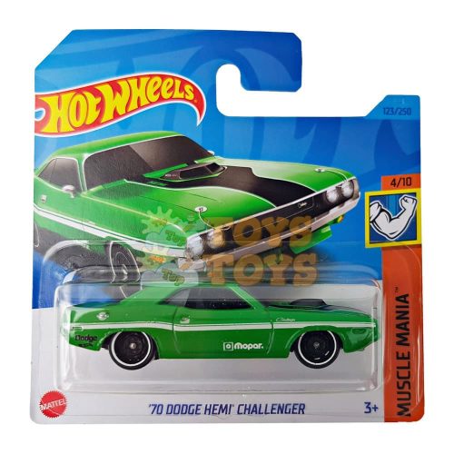Hot Wheels Diecast 70 Dodge Hemi Challenger HKJ55