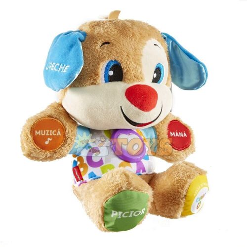 Fisher-Price Talking and educational puppy Belti Romanian language