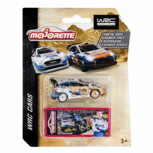 majorette Ford Fiesta WRC Metal Car - WRC Cars