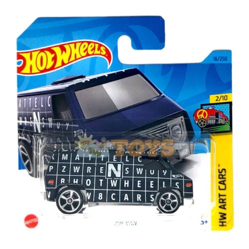 Hot Wheels Metal Car 70s Van HKK16 HW Art Cars Mattel