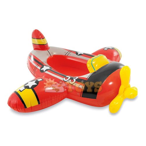 INTEX inflatable boat for children 59380 red airplane with propeller