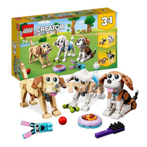 LEGO® Creator Adorable Puppies 31137 - 475 pieces
