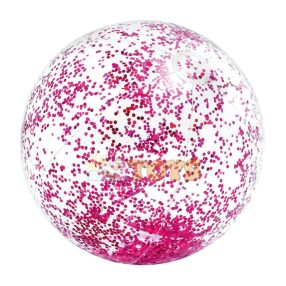   INTEX Beach ball with glitter 51cm 58070 glitter beach ball pink