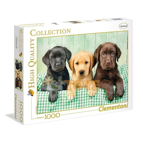 Clementoni Puzzle Three Labradors 39279 High Quality 1000 pieces