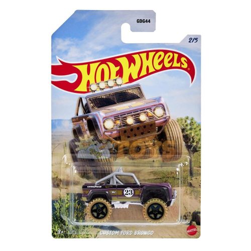Hot Wheels Custom Ford Bronco HLK21 Mattel Diecast Car