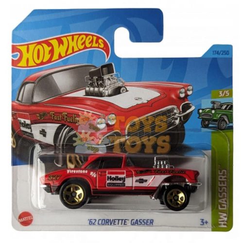 Hot Wheels Diecast 62 Corvette Gasser HKH64 Mattel