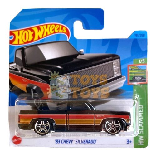 Hot Wheels Diecast 83 Chevy Silverado HKJ06 Mattel