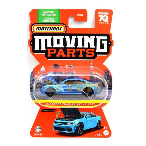 MATCHBOX 2020 Dodge Charger SRT HLG24 Metal Car