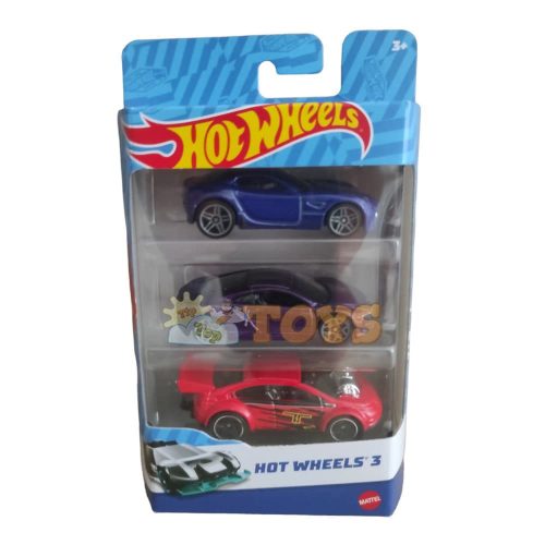 Hot Wheels Car set 3 different models K5904-N0710 I