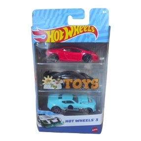 Hot Wheels Car set 3 different models K5904-N0710 II