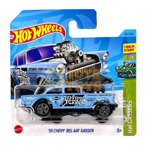 Hot Wheels Diecast 55 Chevy Bel Air Gasser HKK26