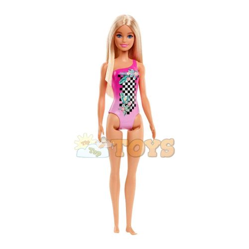 Mattel HDC50 Beach Blonde Barbie Doll