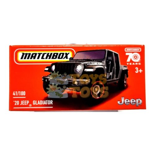 MATCHBOX Diecast 20 Jeep Gladiator HLF29 Mattel