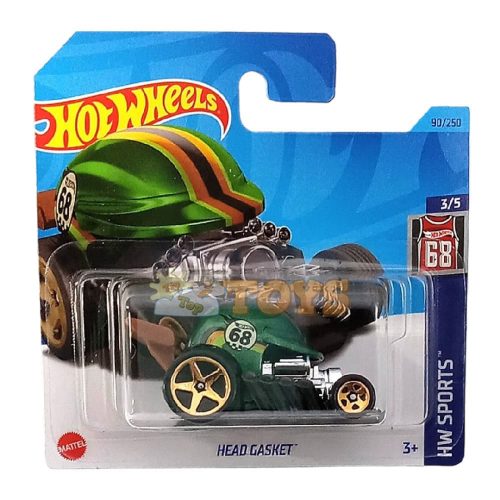 Hot Wheels Metal Car Head Gasket HKK45 HW Sports