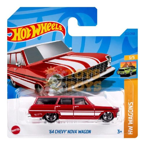 Hot Wheels Diecast 64 Chevy Nova Wagon HKH70