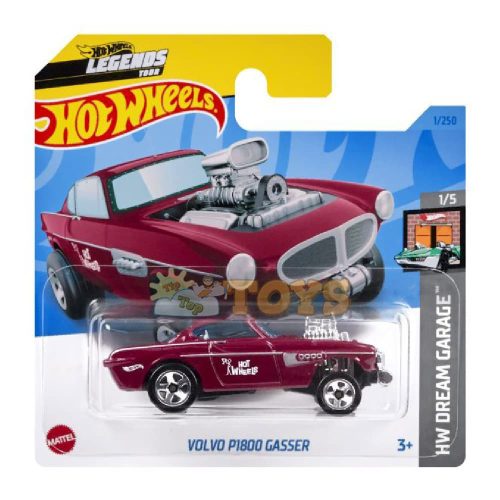 Hot Wheels Metal Car Volvo P1800 Gasser HKJ94 Mattel