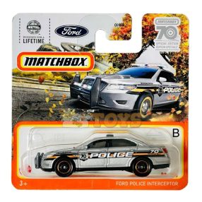 MATCHBOX Ford Police Interceptor HLD04 Mattel Diecast Car