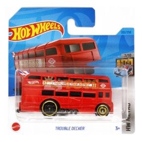 Hot Wheels Metal Bus Trouble Decker HKG63 HW Metro