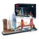 3D puzzle City Line San Francisco Cubic Fun 3D L524 90 pieces