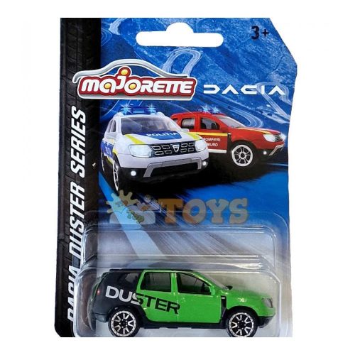majorette Dacia Duster metallic car green 21 205 7181