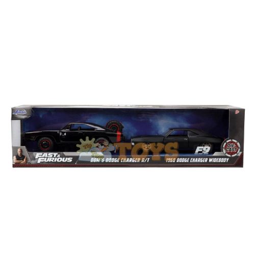 Jada Toys 1:32 Dodge Charger R/T and Widebody Diecast Model Car