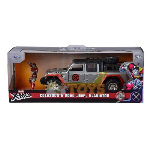 Jada Toys 2020 X-Men Colossus and Jeep Gladiator Metal Car