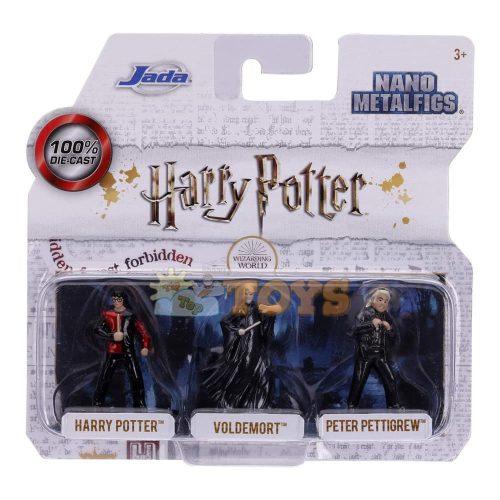 Jada Toys Set of 3 Harry Potter metal figures - Nano Metalfigs