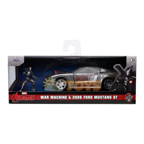 Jada Toys 2006 Ford Mustang GT and War Machine Diecast