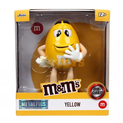 Jada Toys Yellow M & Ms Metal Figure - Metalfigs Die-cast