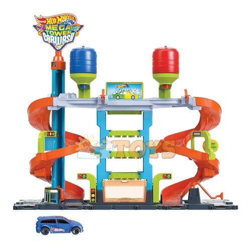 Hot Wheels Mega Car Wash Playset 2022 HDP05 - Mattel