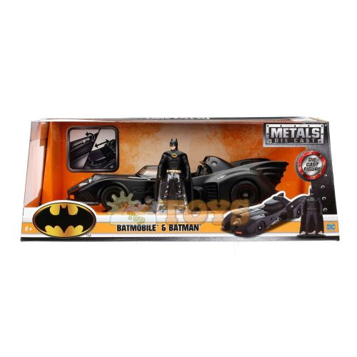 Jada Toys Metal Batmobile & Batman Arkham Knight 1:24